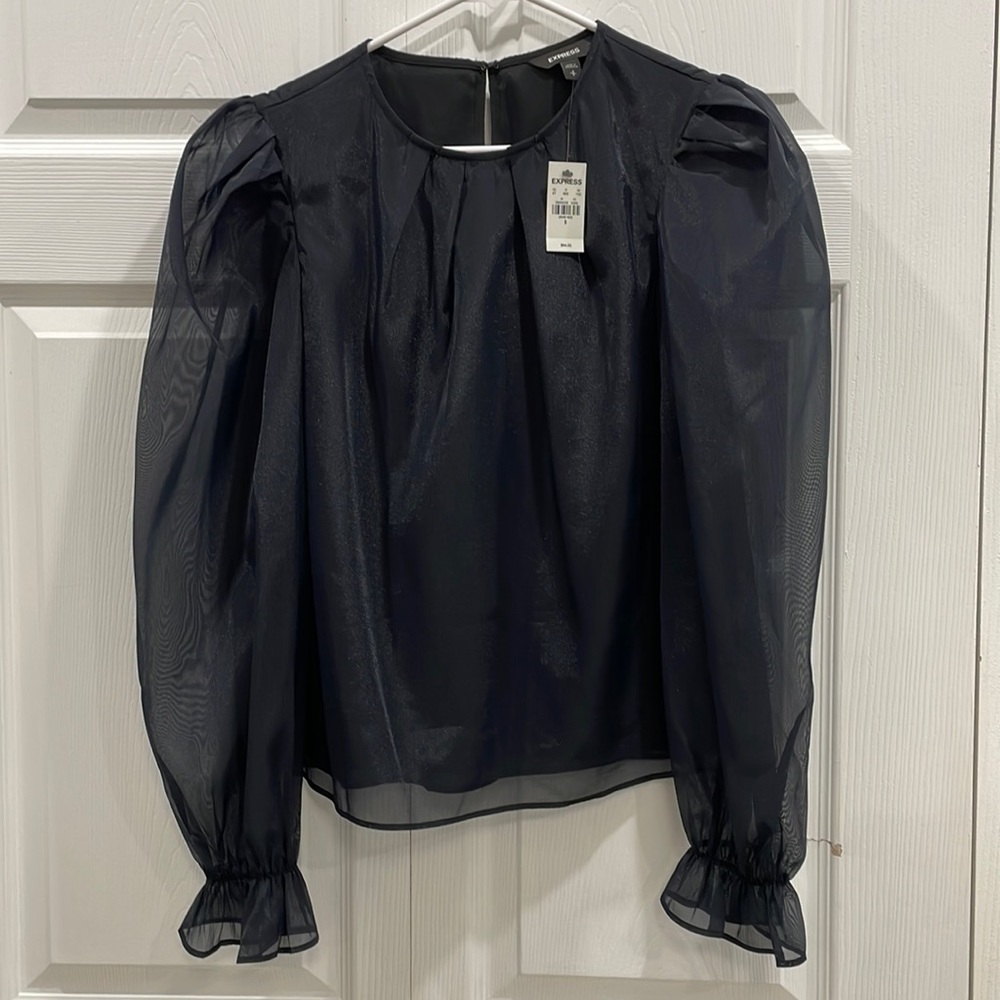 NWT Express Black Blouse